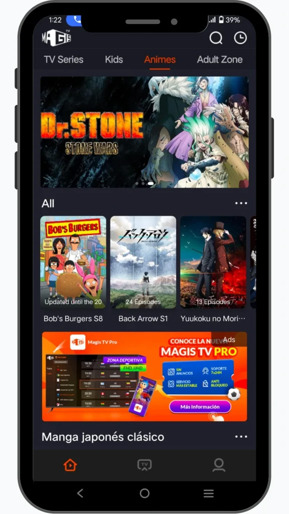 Magis TV For iOS